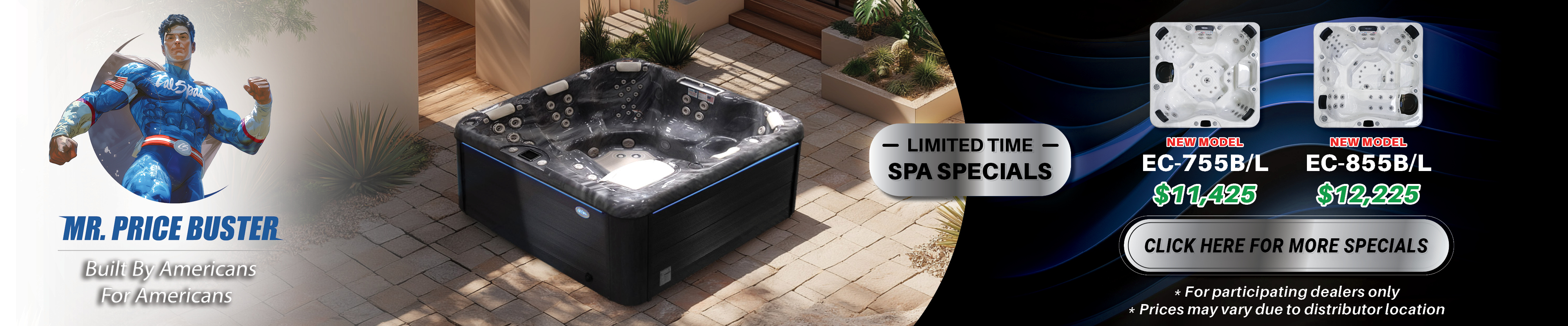 Calspas hot tub being used in a family setting - Kalispell