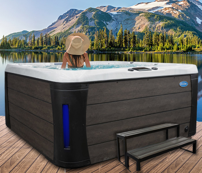 Calspas hot tub being used in a family setting - hot tubs spas for sale Kalispell